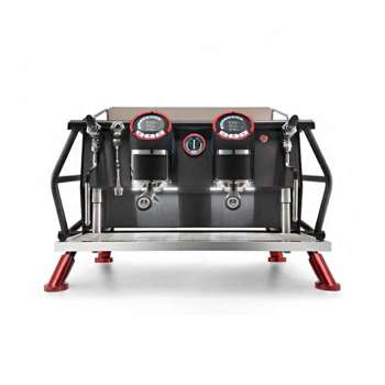 Кофемашина рожковая Sanremo Cafe Racer Naked 2Gr черно-красная